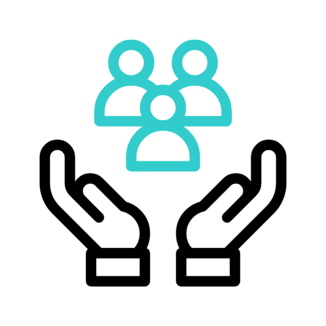 Supporting companies in qualifying quality teams icon